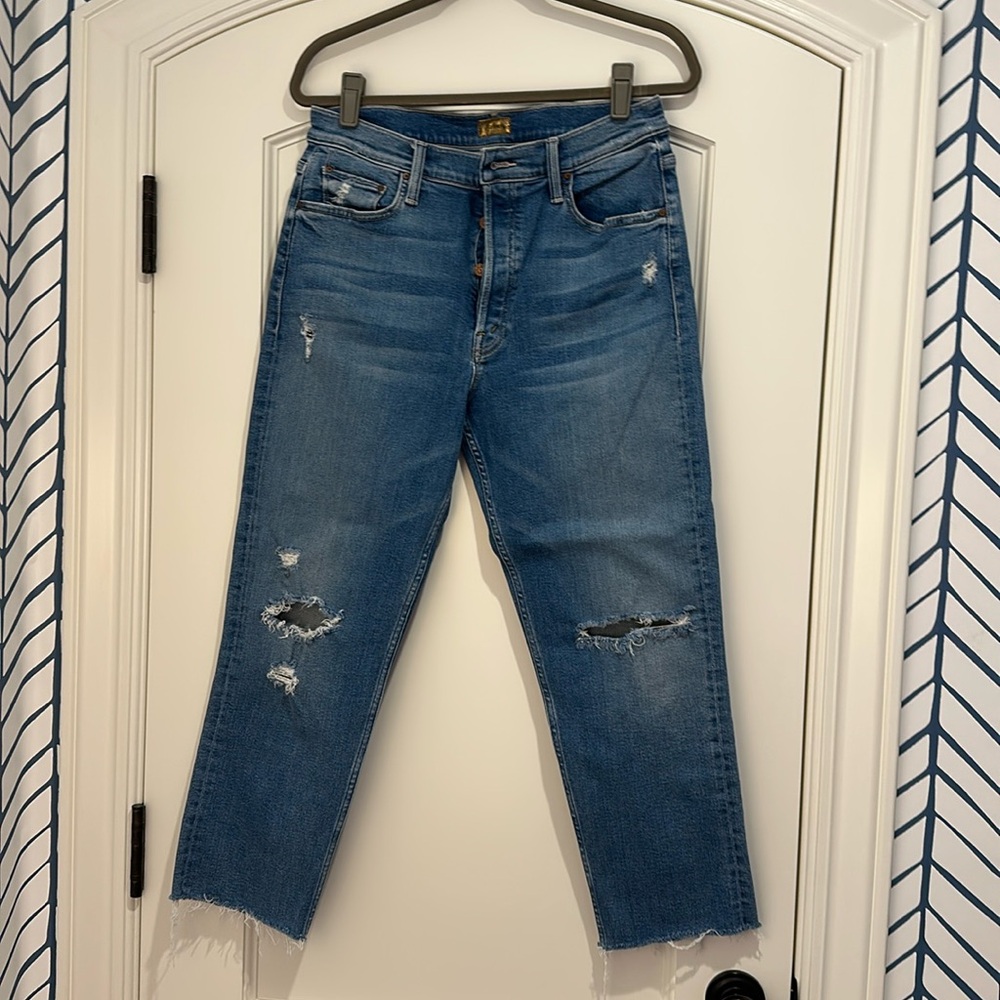 Mother denim jeans. Size 32. The style is the tomcat.